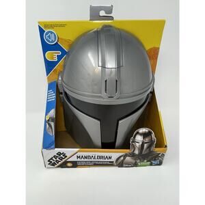 Star Wars The Mandalorian Electronic Mask Helmet by Hasbro, Disney Role Playing
